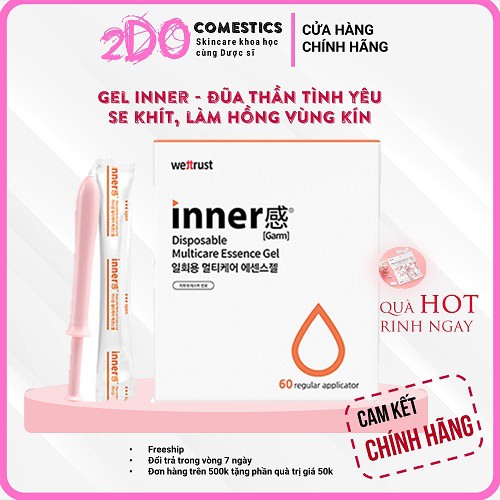 Gel Inner 💝CHÍNH HÃNG💝Se Khít Vùng Kín Vệ Sinh Phụ Nữ Hàn Quốc-2Do Comestics