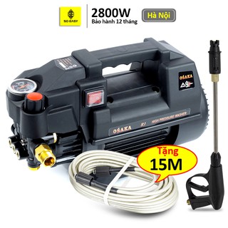 Máy Bơm Rửa Xe Mini Gia đình,cao áp Công Suất Mạnh 2800W--C0009R1 Dễ Dàng Sử Dụng,ống Bơm Nước 15m,vòi Bơm áp Lực Cao