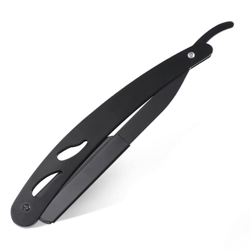 Black Professional Razor/ Dao Cạo Râu Chuyên Nghiệp màu đen