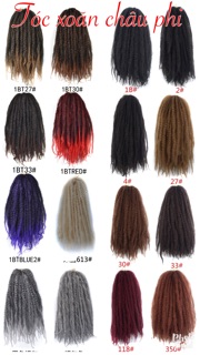 Tóc nối xù châu phi