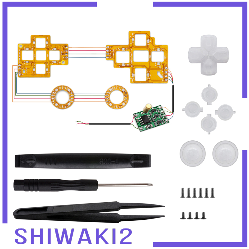 Bảng Mạch Đèn Led Nhiều Màu Shiwaki2 Cho Tay Cầm Chơi Game Ps4 | BigBuy360 - bigbuy360.vn