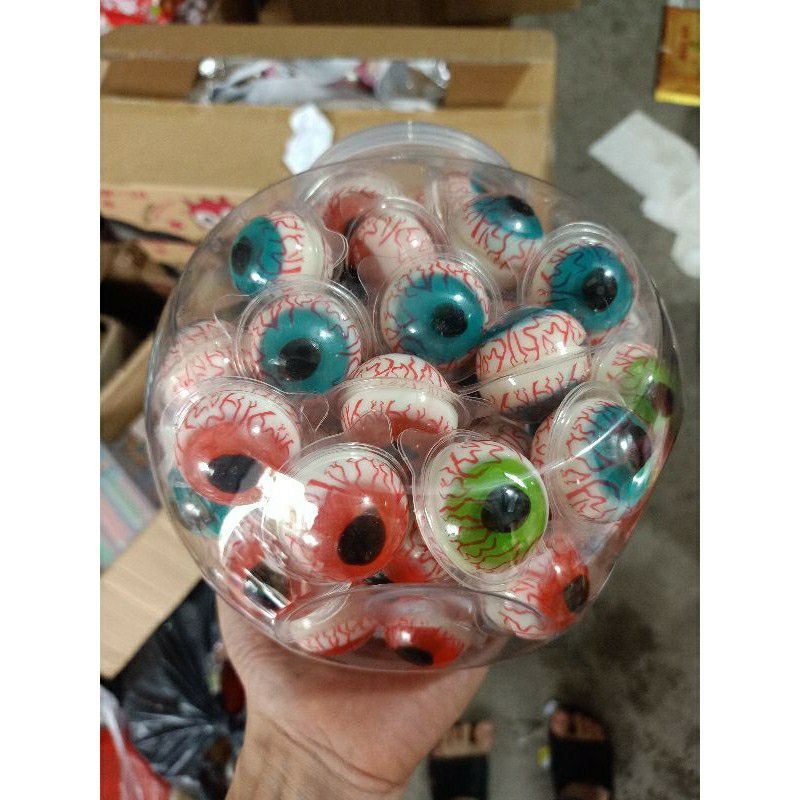 Hũ 60 chiếc kẹo dẻo hình mắt