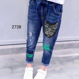 Combo quần bò bé
