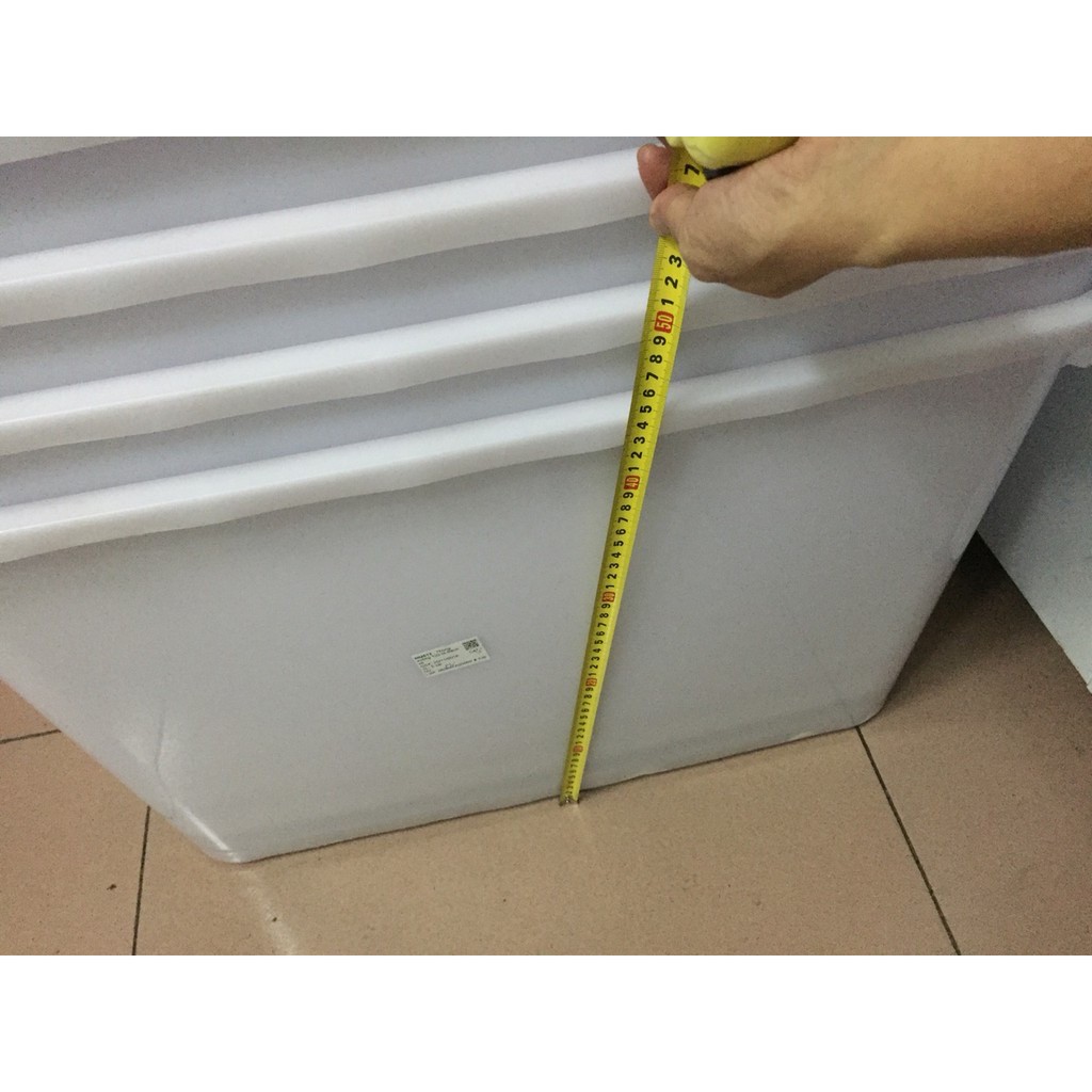 Thùng nhựa dẻo đa năng 120L có bánh xe DUY TÂN