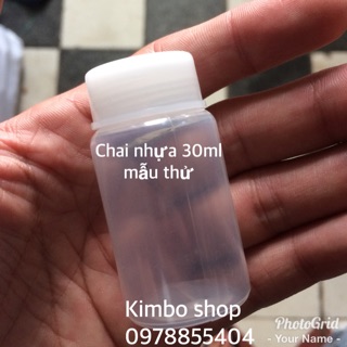 Combo 300 chai nhựa mẫu thử 30ml