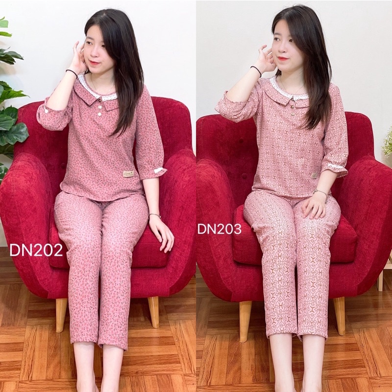 Đồ bộ mặc nhà chất nhung tăm mềm ấm rất hợp thời tiết thu đông miền bắc