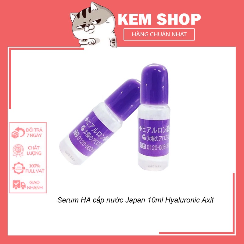 Serum HA cấp nước Japan 10ml Hyaluronic Axit