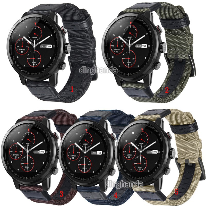 Dây đeo nylon thay thế cho đồng hồ Huami Amazfit Stratos Sports 2