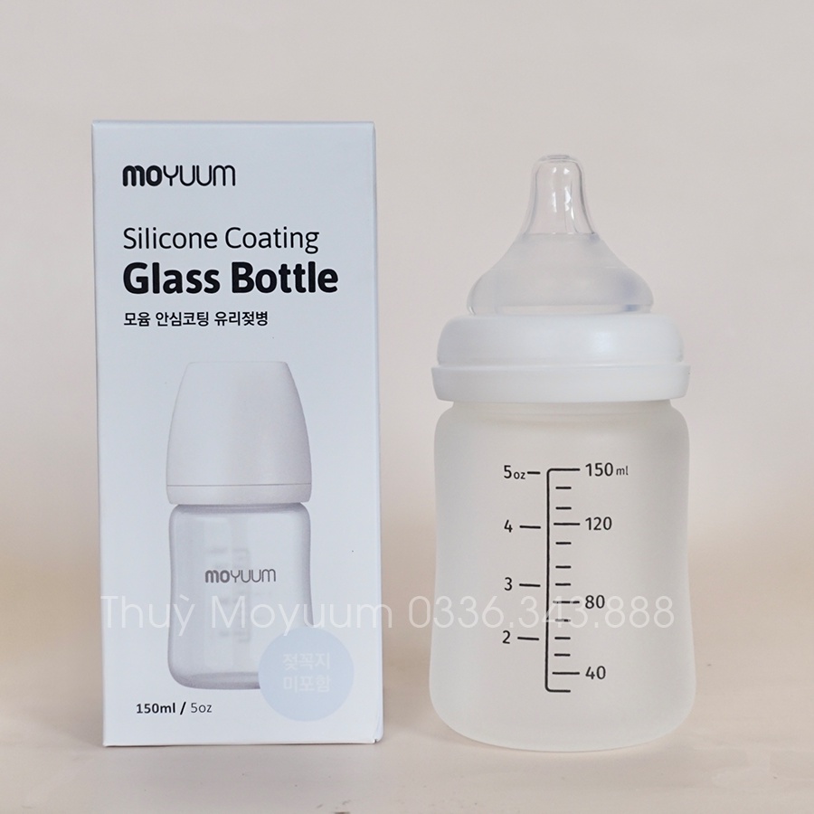 Bình sữa Moyuum 170ml/270ml Hàn Quốc, Moyuum Mây, Moyuum Lạc Đà, Moyuum Hoa Cúc, Moyuum Thủy Tinh chính hãng