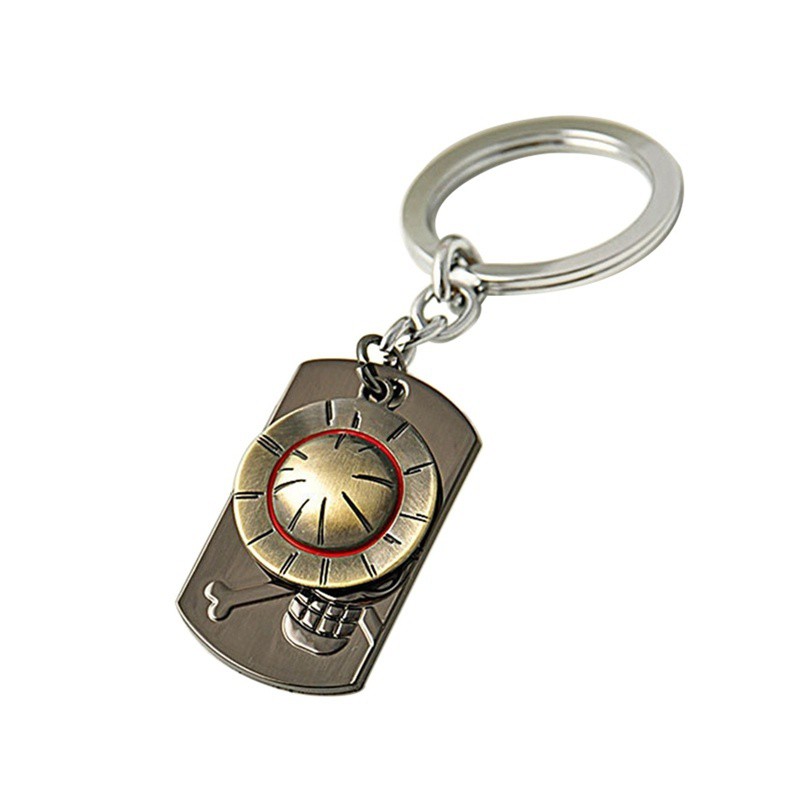 Móc Khóa Hình Dáng Đầu Lâu Xinh Xắn Phong Cách Anime One Piece