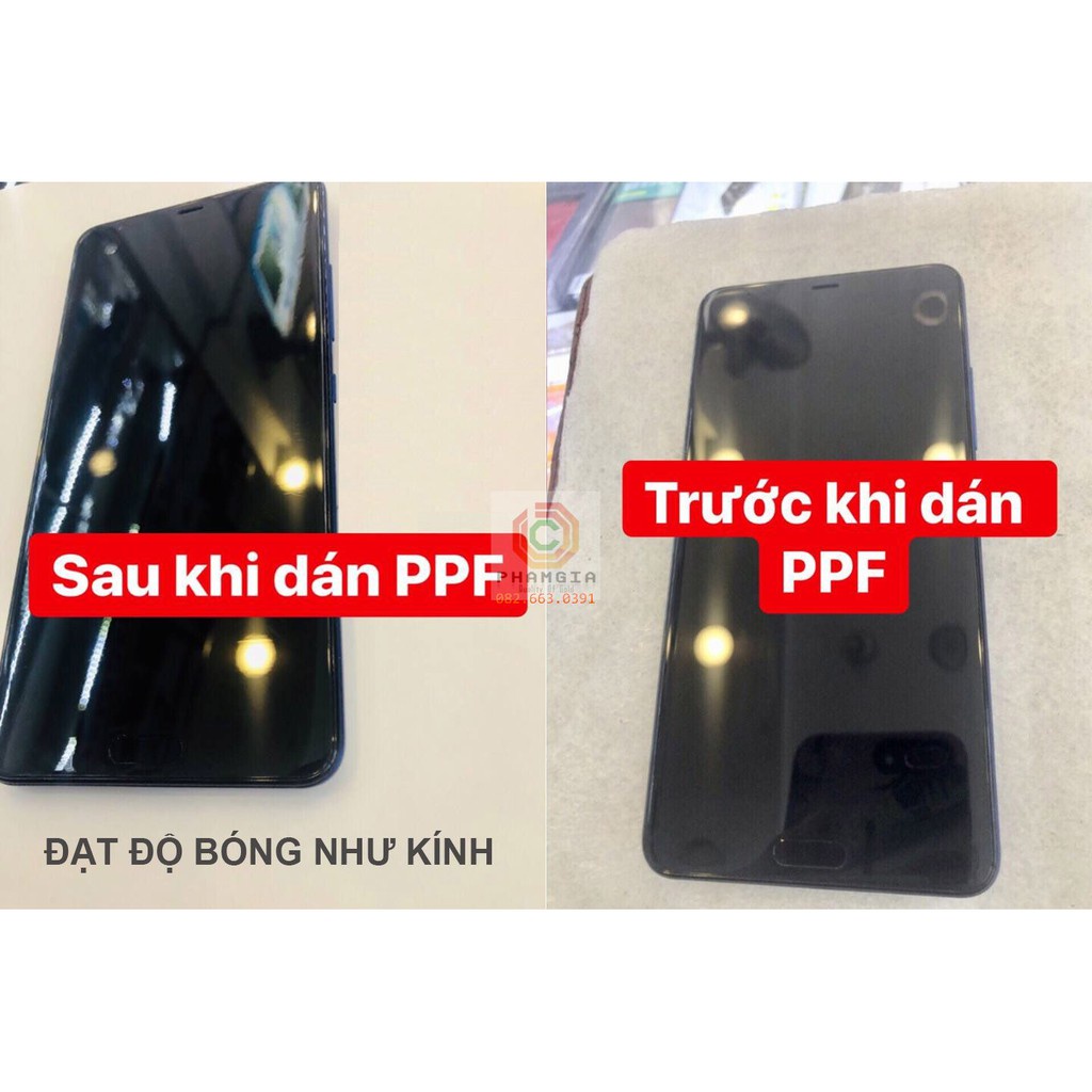 Dán PPF bóng, nhám cho OPPO Neo 5 (A31) màn hình, mặt lưng, full lưng siêu bảo vệ