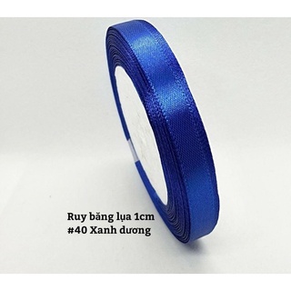 Ruy băng lụa 1 cm/cuộn