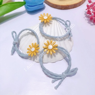 Dây Buộc Tóc Cột Tóc Nữ Hoa Cúc Siêu Dễ Thương I ACCESSORIES
