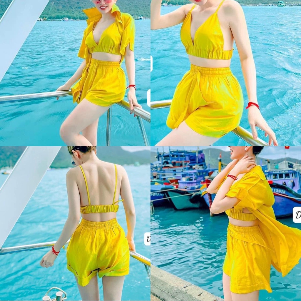 SET ĐỒ ĐI BIỂN HOT TREND ĐỦ SIZE 40-110KG