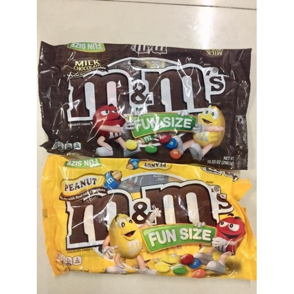 Kẹo Socola M&M loại không nhân & có nhân đậu phộng