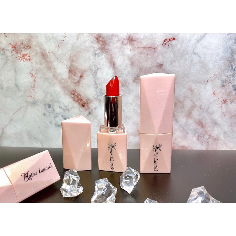 [XẢ] Son Lì Mịn Môi Dưỡng Môi MATTER LIPSTICK CÓ HỘP [GIẤY CHỨNG NHẬN CHẤT LƯỢNG] | BigBuy360 - bigbuy360.vn