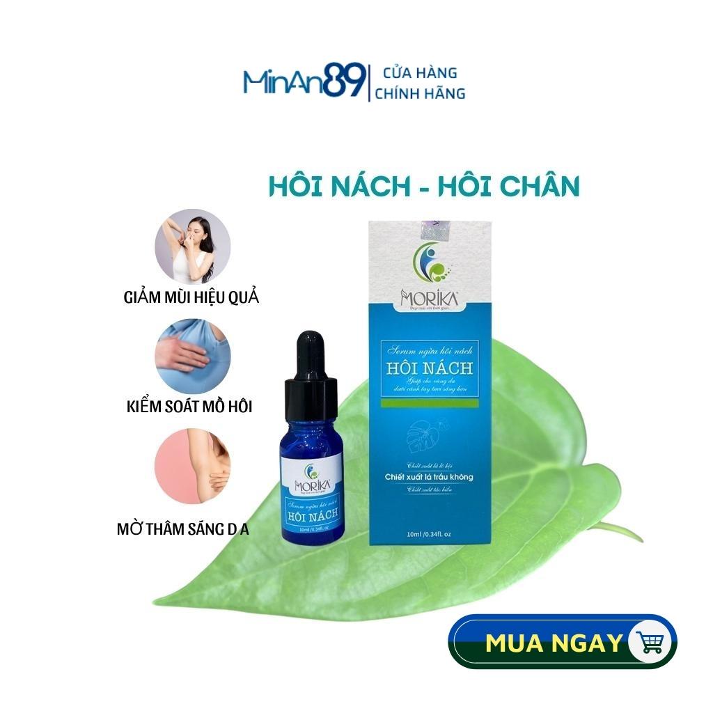 Serum Triệt Hôi Nách, Khử Hôi Chân Ngay Lần Đầu Sử Dụng  , Morika Olic Chính Hãng Khử Mùi Cơ Thể