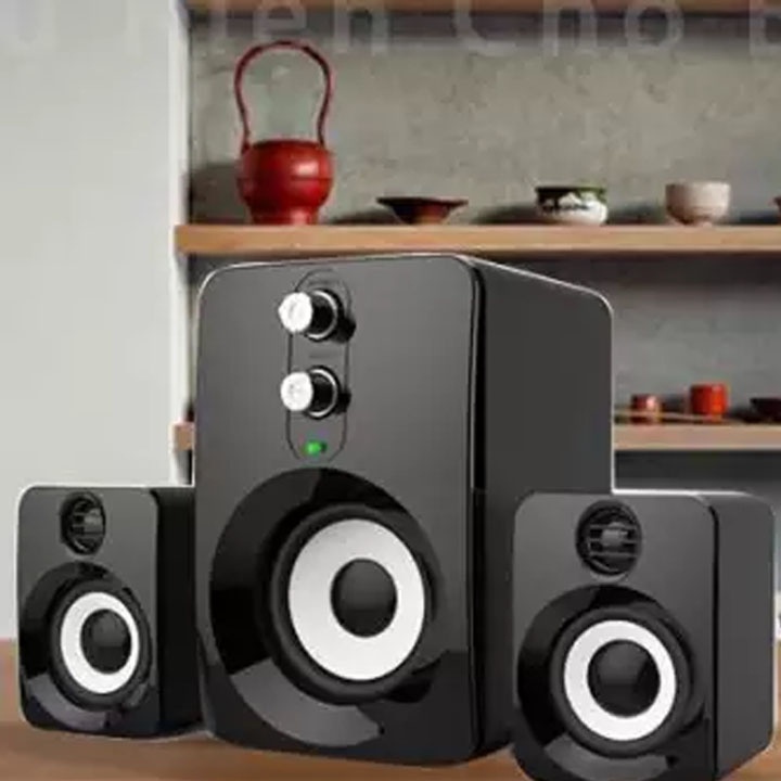 Loa Máy tính, laptop, điện thoại tivi 2.1 PF94 Speakers, Pass khỏe, âm thanh sống động