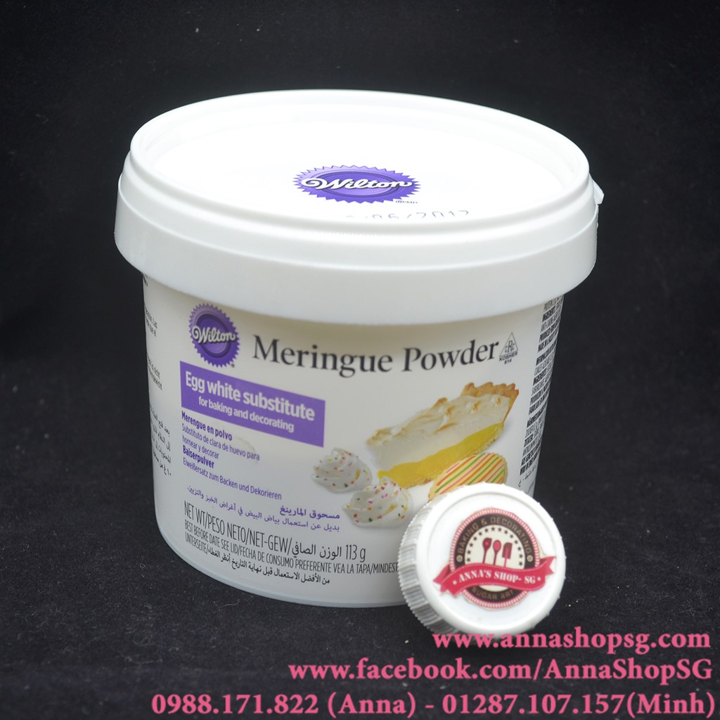 BỘT LÒNG TRẮNG WILTON (MERINGUE POWDER)