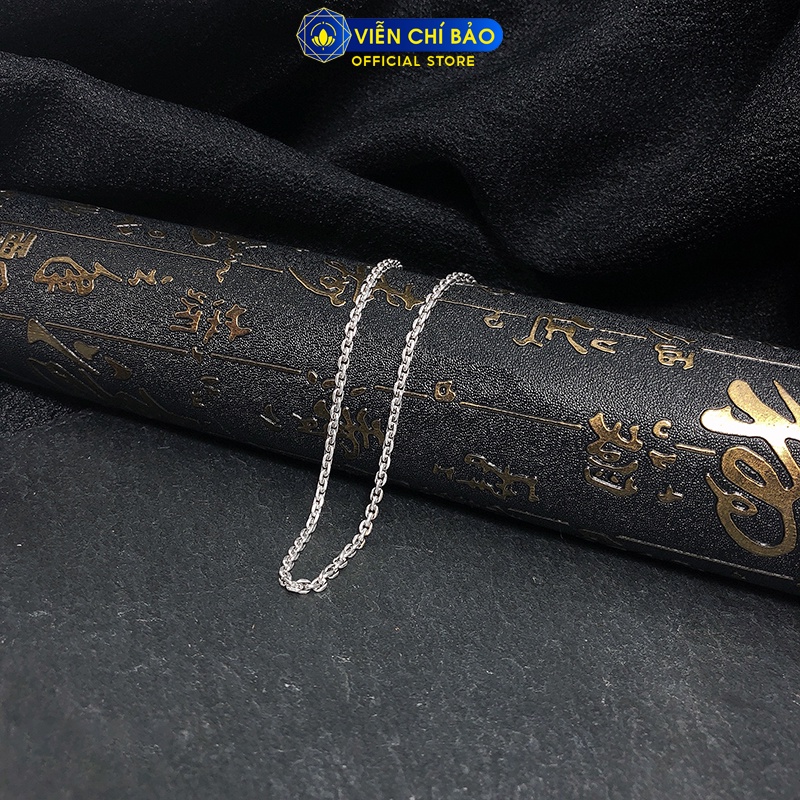 Dây chuyền bạc nam xích liệt hỏa chất liệu bạc Thái 925 thời trang phụ kiện trang sức nam Viễn Chí Bảo D100031