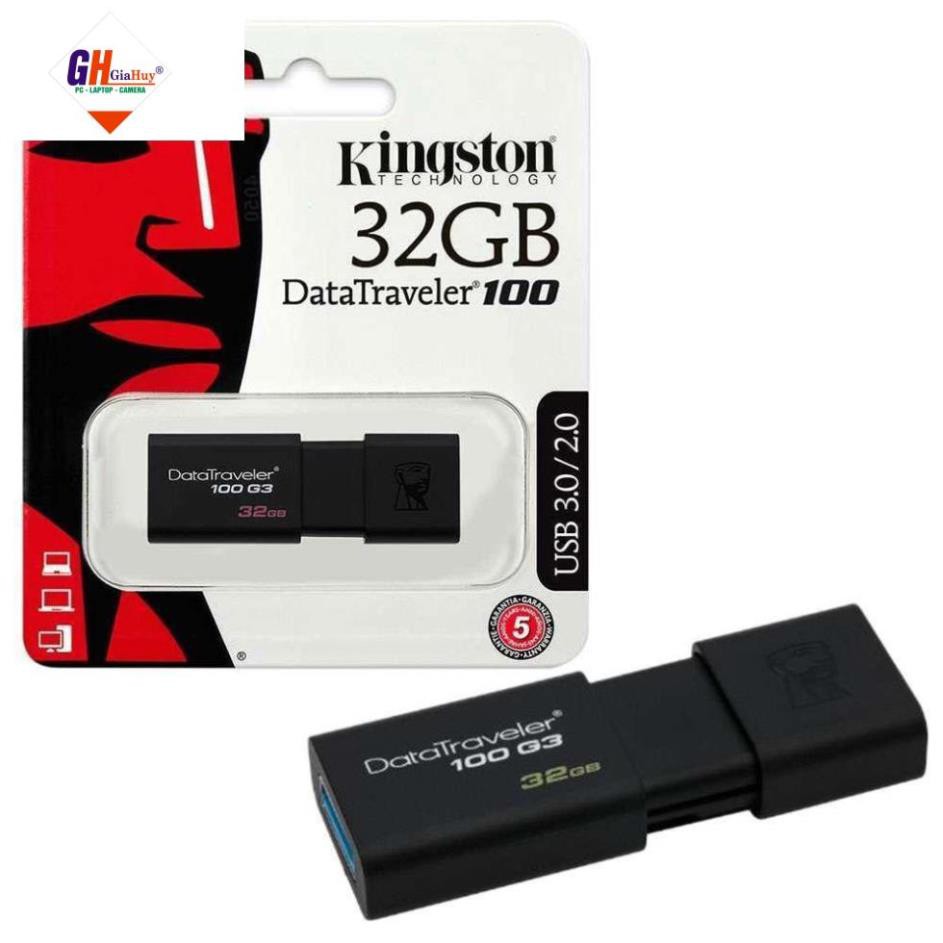 USB Kingston 16G 32G 64GB DT100G3 USB 3.0