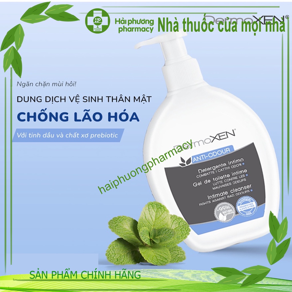 Dung dịch vệ sinh nữ Dermoxen ANTI ODOUR – Giảm viêm ngứa, khử mùi hôi 200ml