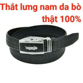 Dây Nịt Nam Thắt Lưng Da Bò thật 100%