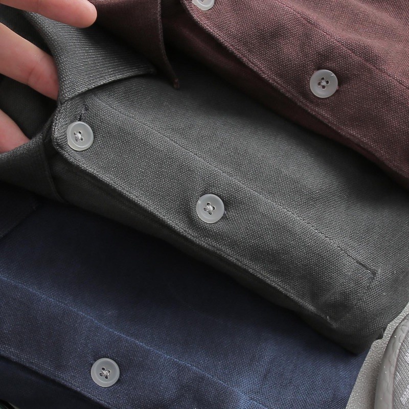 Áo Thun nam - Chất liệu vải cá sấu cotton 100% xịn wash enzim