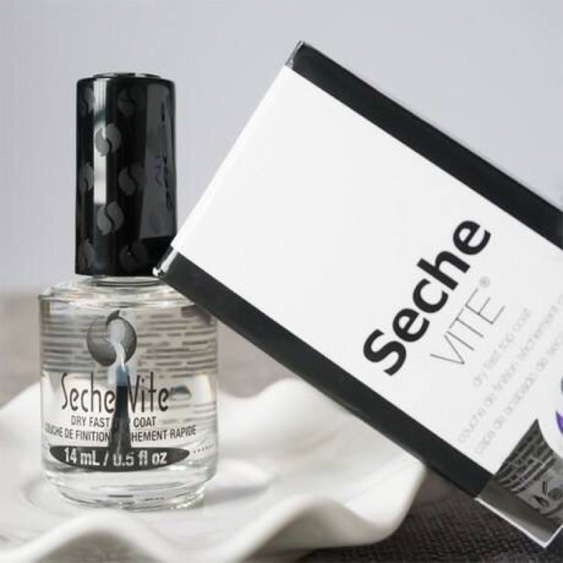 👏 Siêu Bóng Seche Vite #14mL Nhanh Khô Top Coat First Dry