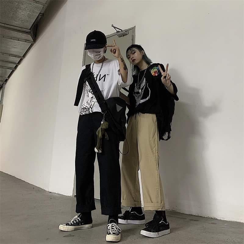 Quần kaki 3 màu đen, xám, be