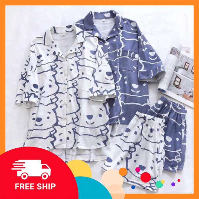 Set Bộ Pijama 1 Túi -Set Ngủ Mặc Nhà Ngắn Tay Nhiều Màu - Sỉ Ngọc Tâm