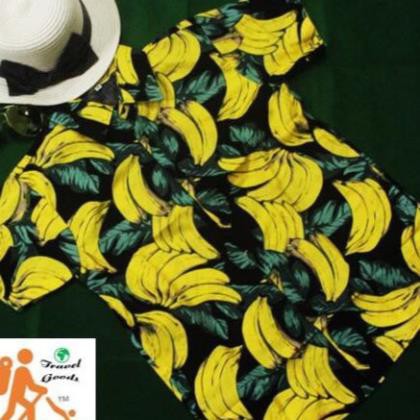 Đồ Bộ PIJAMA Trái Cây Trái Chuối - Trái Dưa Hấu - Trái Thơm - Hoa Hướng Dương Đi Biển Mặc Nhà Mặc Ngủ Dưới 58kg ༷