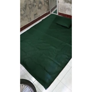 Chăn mền màu xanh, chất cotton loại 1, chăn hè, khổ 1m5×2m, số lượng lớn, giao hàng toàn quốc