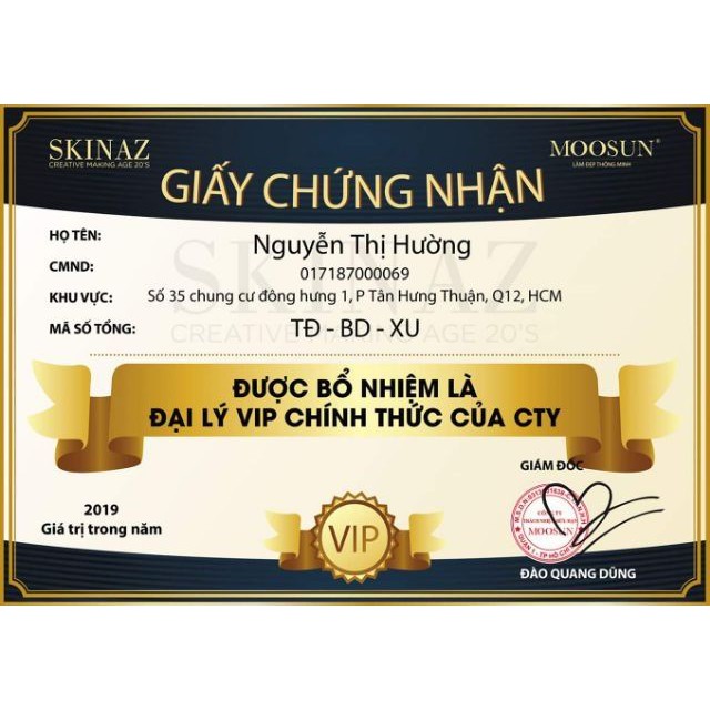 Kem AC Dưỡng Da Trắng Khỏe Hỗ Trợ Trị Mụn Cao Cấp SKINAZ [Hàng Chính Hãng]