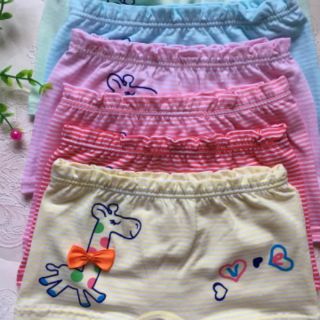 Quần chíp đùi bé gái set 3 chiếc
