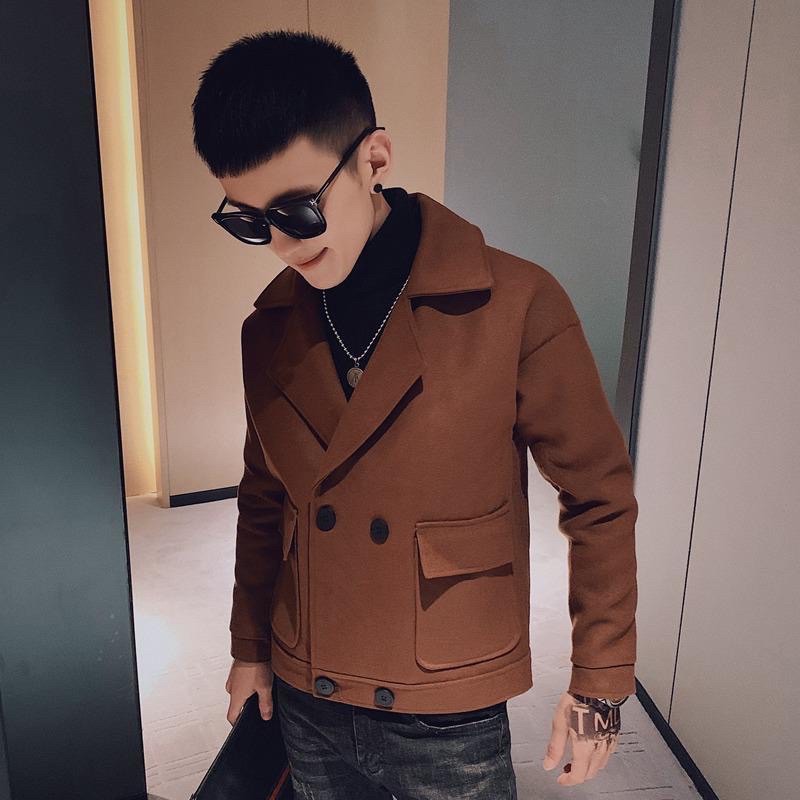 Áo khoác dạ nam thời trang thu đông  thanh niên