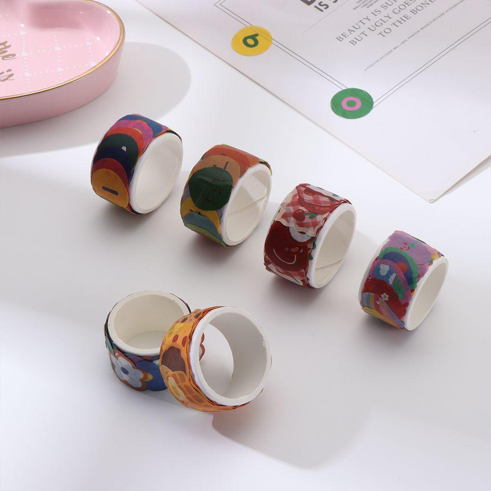 100 Chiếc Băng Dính Số Trang Trí Sổ Lưu Niệm