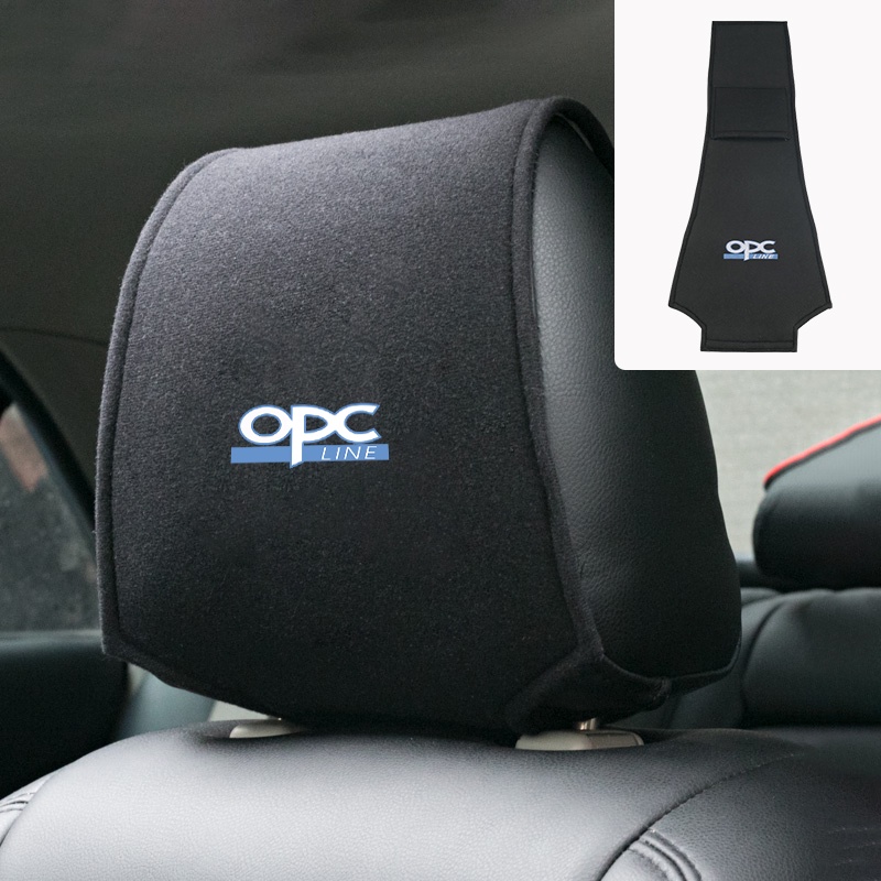 1 Vỏ Gối Tựa Lưng Cho Ghế Ngồi Xe Hơi Chất Liệu Cotton In Logo Xe Hơi
