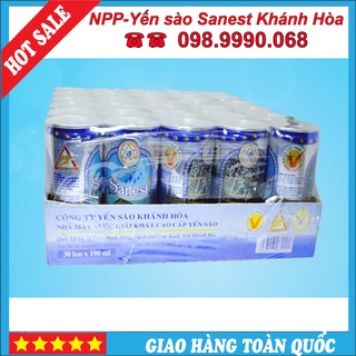 💦FREESHIP💦 Nước Yến Sào Khánh Hòa Sanest Lon 190Ml, Khay 30 Lon ( Kiêng) - 003K30