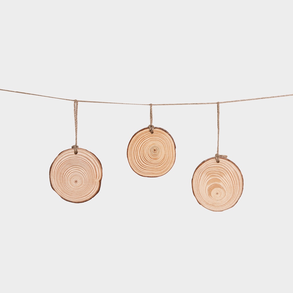 Set Châu Gỗ HOPE Trang Trí Cây Thông Make My Home
