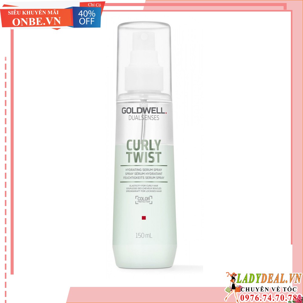 [ GOLDWELL ] Xịt Dưỡng Goldwell Dưỡng Xoăn Curly Twist 150ml