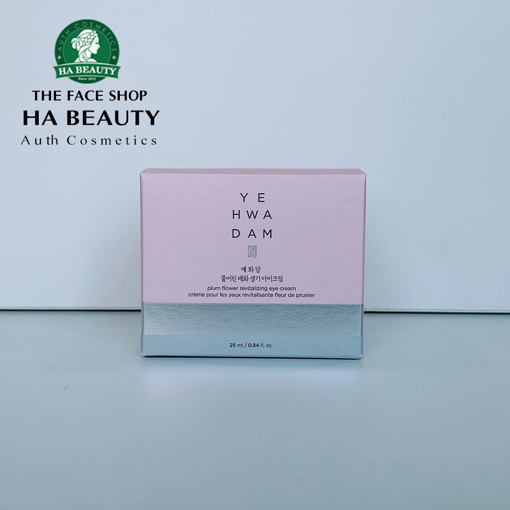 Kem dưỡng vùng mắt phục hồi sinh khí da chống lão hóa The Face Shop Yehwadam Plum Flower Revitalizing Eye Cream 25ml