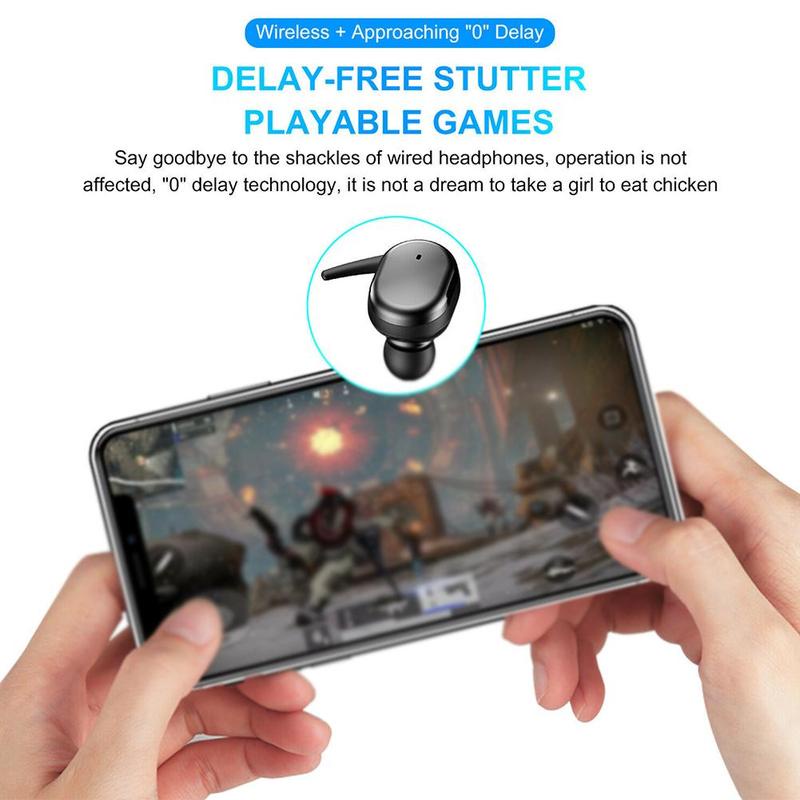 Tai Nghe Bluetooth Y30 POR TWS Tai nghe kết nối bluetooth 5.0  không dây Nhét Tai Kiểu Thể Thao Chống Thấm Nước