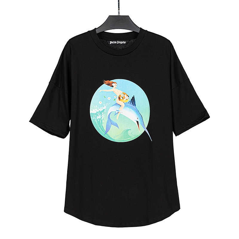 Áo Thun Cotton Tay Ngắn Dáng Rộng Plus Size Unisex