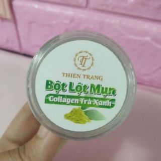 Bột lột mụn colagen trà xanh