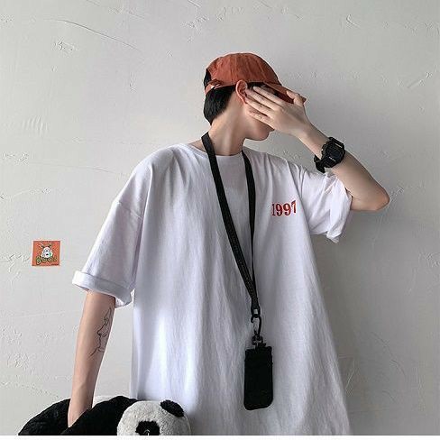 Áo thun tay lỡ form rộng in họa tiết hoạt hình Luffy 1997 - phông Unisex nam nữ đều mặc được