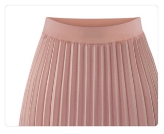 (sẵn hàng)Chân váy midi xếp ly