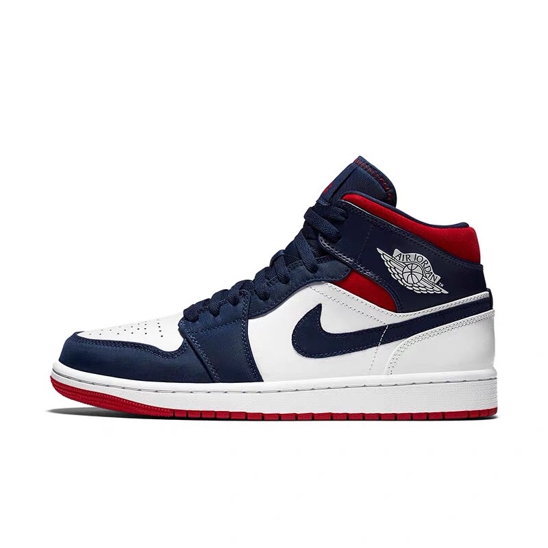 Giày thể thao Nike Air Jordan 1 Mid SE 'USA' 852542-104 New fullbox