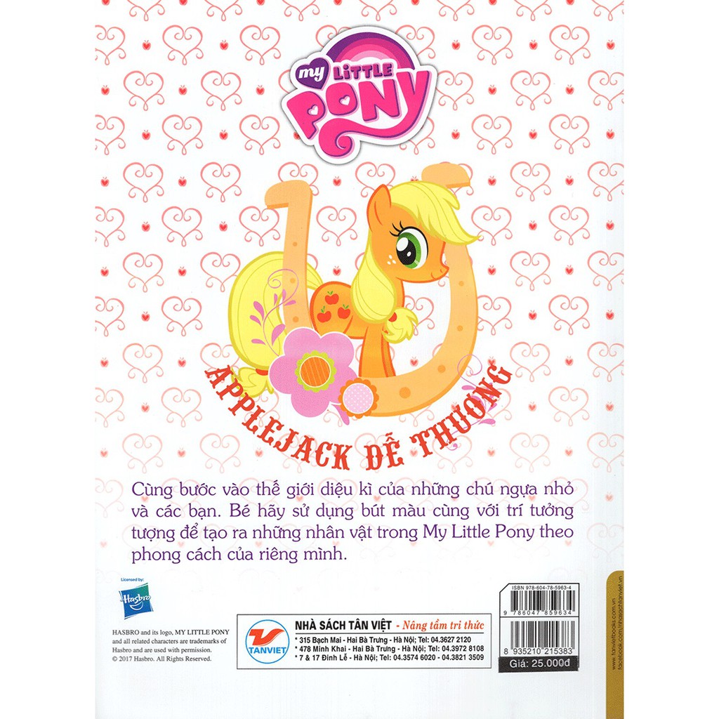 Sách - My Little Pony - Nông Trại Táo Đỏ
