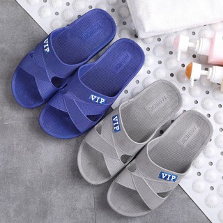 Dép nhựa nam quai chéo đi trong nhà, nhà tắm IDEP - DL048